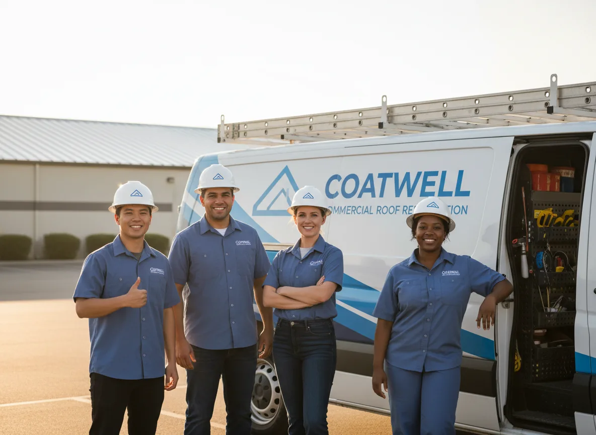 Commercial roof coating company in Kersey, PA